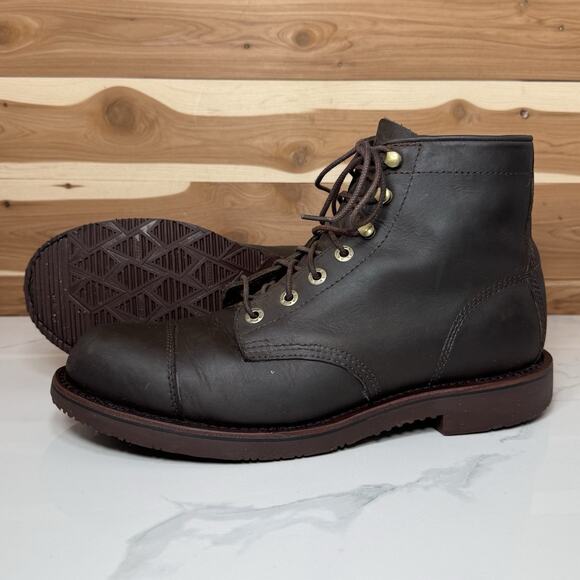 LL Bean Chippewa Katahdin Iron Works Boots Men's sz 11D Vibram